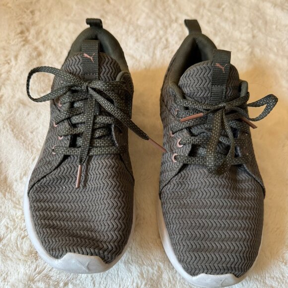 PUMA Carson 2 Womens Olive Green Sneakers Shoes Size 7 - Picture 6 of 6
